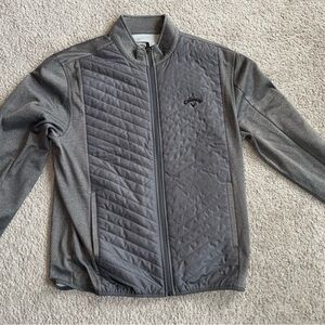 Callaway Men's Charcoal Quilted Jacket